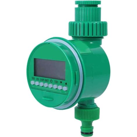 Minuteur De Arrosage - Programable Con Retraso De Lluvia - Control Manual De 1 Min A 9 H 59 Min - Para Jardin - 1 Unidad (1/5)