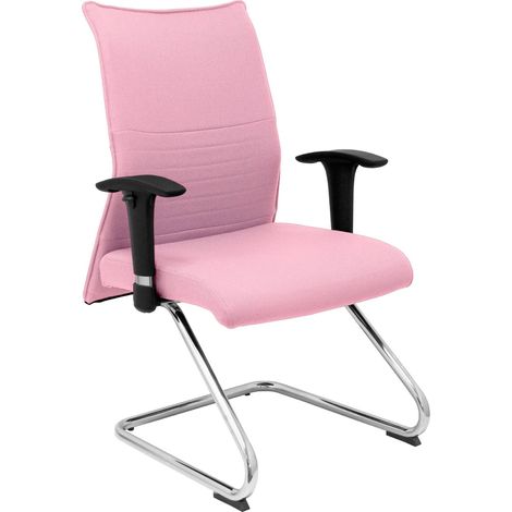 Sessel Albacete Vertrauten blassrosa Bali-Rollschuh