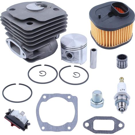 Kit d'interrupteur de filtre à air pour piston cylindrique de 50 mm pour Husqvarna 362 365 371 372 372XP, kit de piston cylindrique, filtre à air, joint de silencieux, joint de cylindre, (1/5)