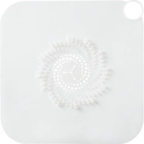 Grille de bonde de douche - Grille de bonde en silicone, récupérateur de cheveux pour évier de salle de bain ou de cuisine