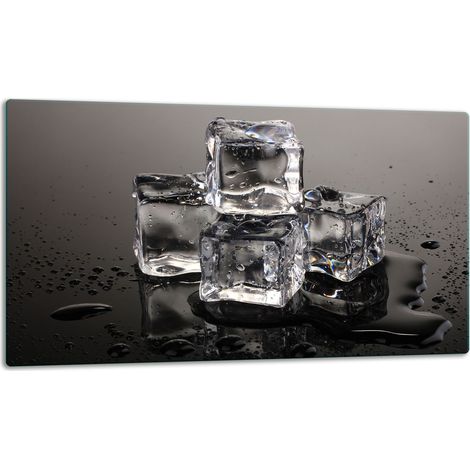 Glasschild Schneidebrett 52x30 EIS (1/5)