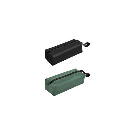 2 Pièces Trousse Outils, Trousse à Outils Vide, Sacoche Outil, Sangle et Fermeture éclair(Noir et Vert) (1/4)