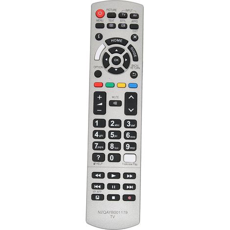 Compatible avec la télécommande du téléviseur Panasonic N2QAYB001179 (1/5)