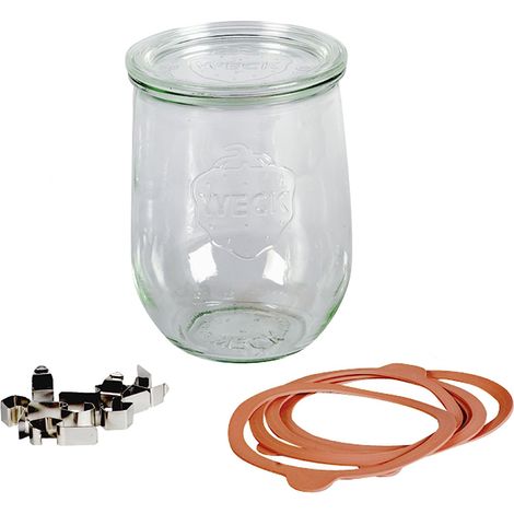 Axentia Weck Tulpe KT 745 803, 4 Dosen de Konserven 1,0 l