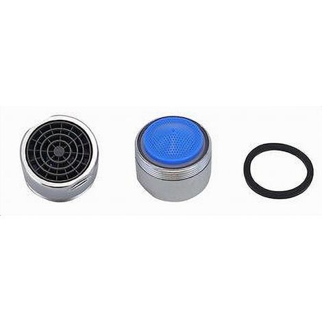 Set 2pz Aeratore Per Rubinetti Filtri Ottone 28mm Rompigetto M28 Guarnizioni 69172