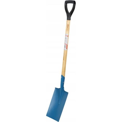 Bêche de jardin droite manche en bois 115 cm