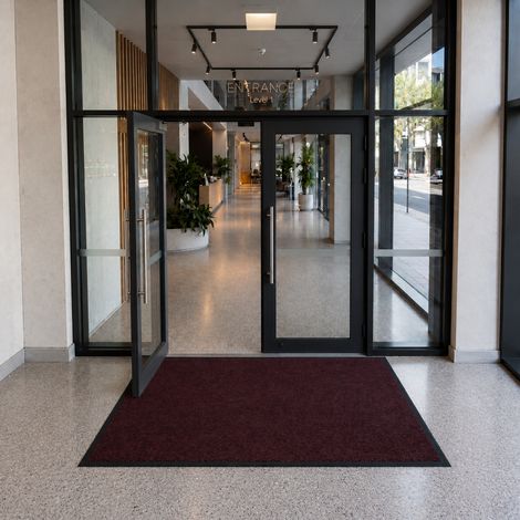 Tapis anti-salissure Ingresso - 135x200 cm - Bordeaux (1/4)