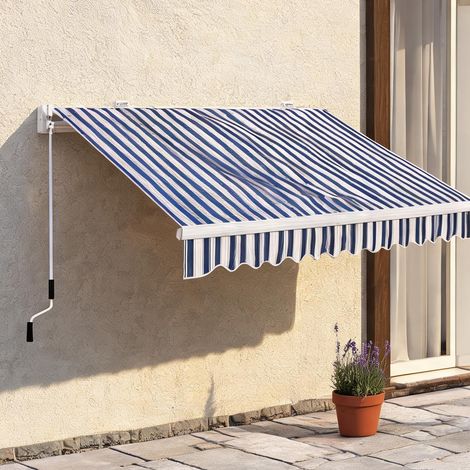 Store banne en aluminium Eisen Polyester 395 x 245 x 350 cm (1/5)