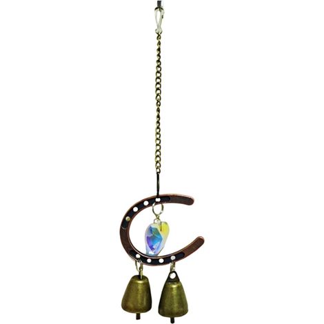 für den Außenbereich Meditations Ornament Hufeisen Windspiel