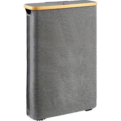 Boîte de rangement papier toilette en rouleau, pliable, avec base (1/5)