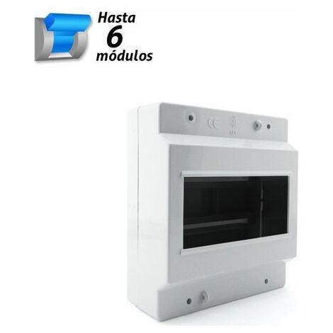 Caja de distribución superficie 6 módulos SOLERA (1/2)