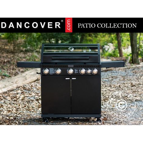 BBQ gas grill Dancover 5+1, Black