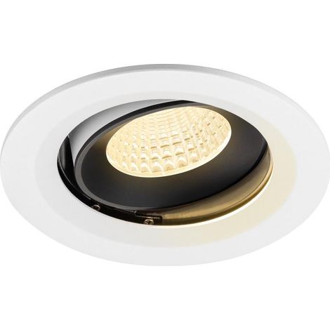 Spot encastré Numinos Move M blanc/noir 3000K - 55 deg - 1009682