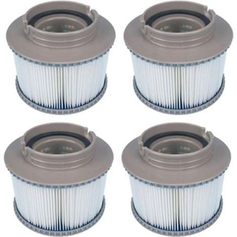 Confezione da 4 filtri di ricambio per MSpa FD2089, cartuccia filtrante per piscina e spa (1/5)
