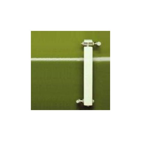 Chauffage central fonte aluminium 1 élément blanc – Puissance 148W – Dimensions 782x80x80mm – Pour installations jusqu'à 110°C – Global (1/4)
