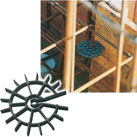 500PZ DISTANZIATORE PER CASSERO CIRCOLARE MM 67 X H.7 - PER TONDINO MIN 6 MAX 12 MM