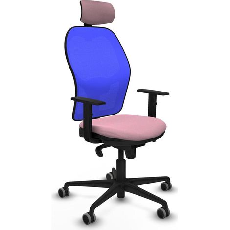 Piqueras y Crespo Jorquera Silla de oficina rosa cómoda (1/3)