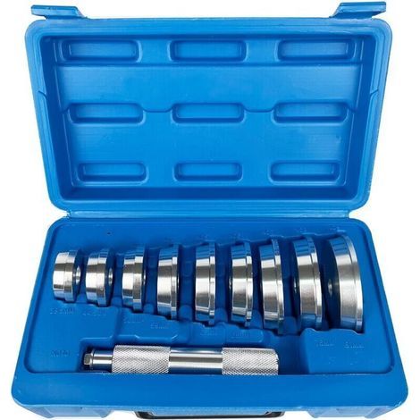 Extracteur Hydraulique de Roulement, 10 pièces Extracteur de roulements de voiture presse hydraulique outils mécaniques de voiture pour (1/4)