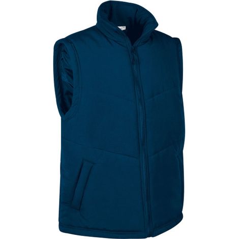 Chaleco de trabajo acolchado PORTLAND 3XL Azul marino orión