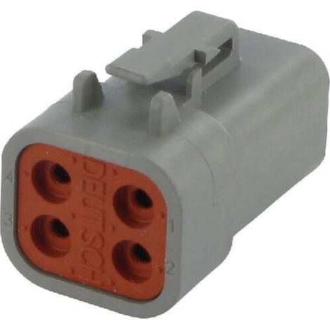 Carcasa para enchufe 4 polos Hembra DTP DEUTSCH DSDTP064S
