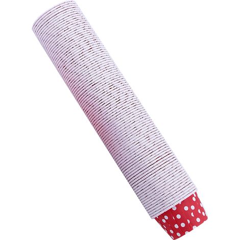 100 rote Papierförmchen für Cupcakes und Muffins, 100 Stück, für Partys und Hochzeiten (1/5)