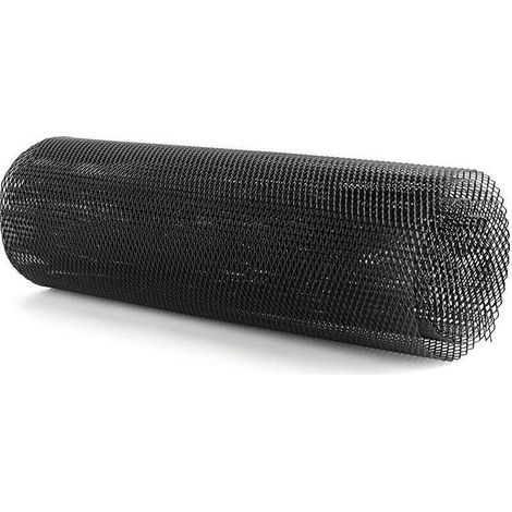Grille de calandre de voiture en alliage d'aluminium 3x6mm grille de corps pare-chocs rhombique gril universel (1/5)