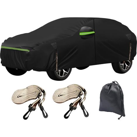 Housse de voiture complète pour Toyota C-HR 2016-2024, imperméable et anti-UV pour Toyota C-HR SUV Hybrid Sport, Sport+, Sol, Premiere Edition 2016-2024 (fermeture éclair de porte gauche),left door zi (1/5)