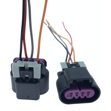 Applicable to Cadillac Seville SRX engine high voltage coil connector ignition coil harness connector plug (1/4)