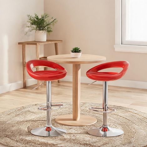 Tabouret de bar réglable de 76 à 96 cm 46 x 41 x 96 cm (1/5)