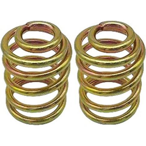 Jeu de deux ressorts de siège de soupape de compression (référence 283516) pour tondeuses à gazon, ressorts d'amortissement de disque de coupe. Ces ressorts métalliques offrent une bonne élasticité. –