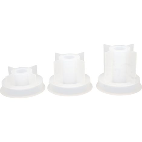 Moule en silicone 3D pour bougeoirs, base ronde stable, démoulage facile, pour la création de bougeoirs DIY. (1/5)