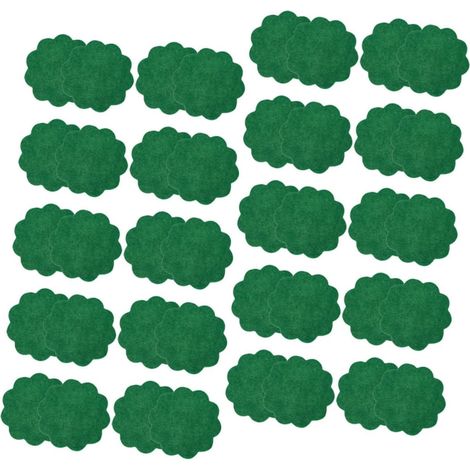 CCYKXA 40 runde, atmungsaktive und wasserdurchlässige Untersetzer/Topfuntersetzer für Blumentöpfe, Basiskissen für Bonsai und Zimmerpflanzen