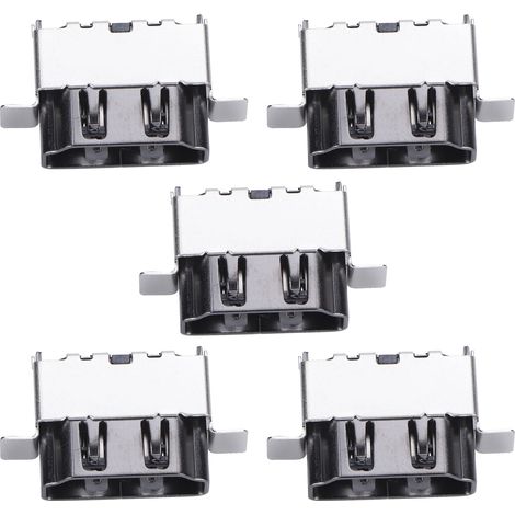 5 Pièces Connecteur Port HDMI 1080P pour Console Xbox One X - Remplacement Interface de Jeu (1/5)