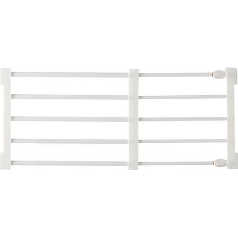 Expandable Closet Shelf No Drilling Wardrobe Storage Organizer DIY Wardrobe Dividers Storage Telescopic Rack for Bedroom, Bathroom, Kitchen, Adjustable 50-80cm(Width: 24cm)