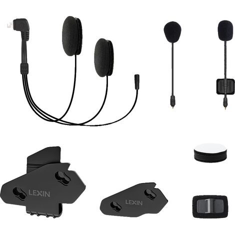 Auriculares de intercomunicación, ajuste cómodo, transmisión de audio nítida, auriculares con clip. (1/2)