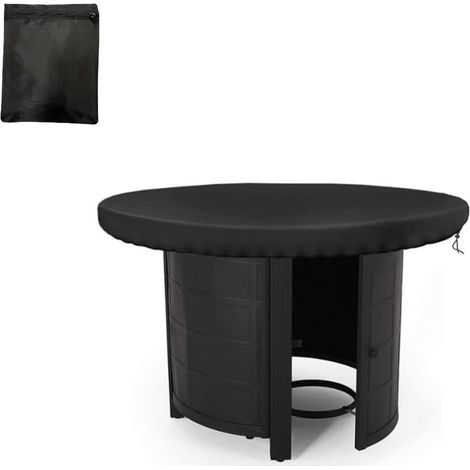 Housse de protection pour plaque de cuisson 420D, 100 cm, imperméable, anti-UV, Oxford, pour plancha et barbecue, accessoires de plaque de cuisson (noir) (1/5)