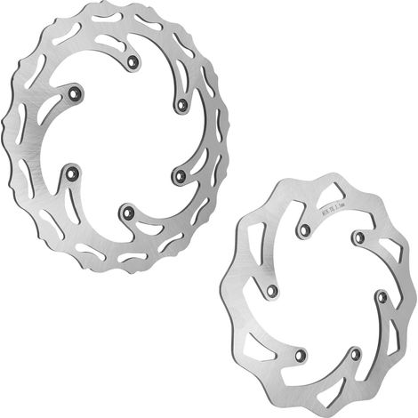 Discos de freno, delanteros 260 mm, traseros 220 mm, delanteros y traseros (1/2)