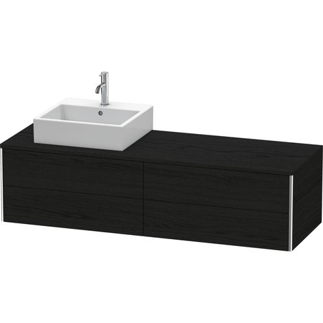 Duravit XSquare Konsolenwaschtischunterbau wandhängend, 4