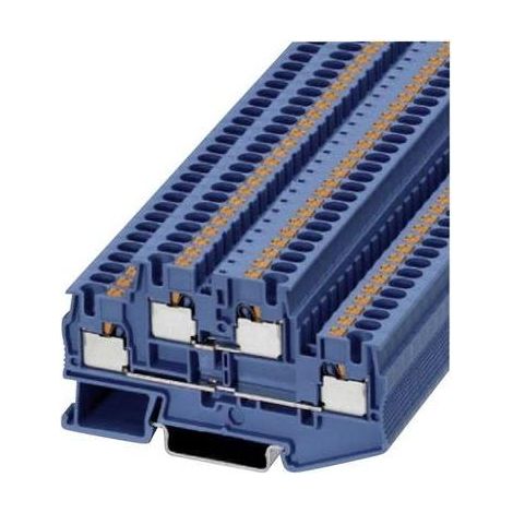 Phoenix Contact PTTB 4 BU Bloque de conexión azul 4 polos