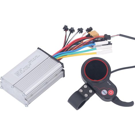Contrôleur de Moteur sans Balais DC 48V Intelligent, Contrôleur de Moteur sans Balais en Alliage D'aluminium 350W avec Faisceau de Câblage Standard, pour Vélo électrique, Scooter (1/5)