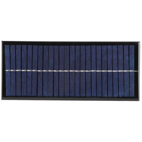 Module de chargeur de panneau solaire en silicium polycristallin DIY 2,5W 12V pour chargeur de téléphone