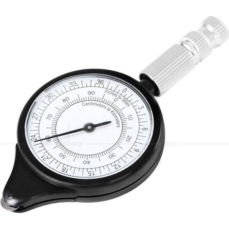 2 Pcs Carte Télémètre Odomètre Multifonction Compass Curvimètre Appareil, Opisomètre, Curvimètre (1/4)