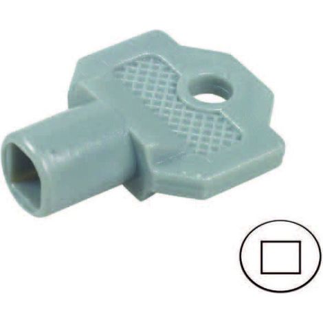 Chiavi per serrature quadrello 21a foro mm 7x7 - 10 pz - IBFM