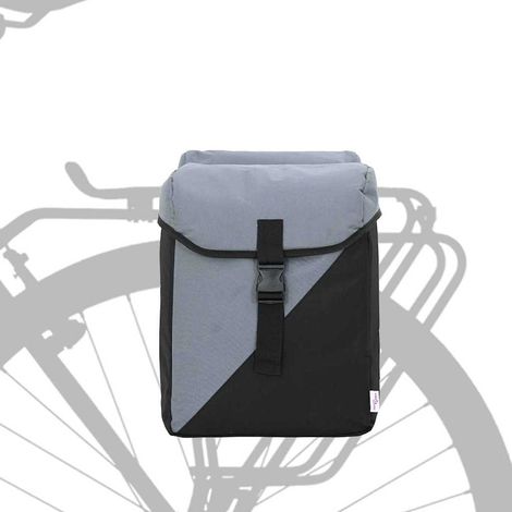 Sac à vélo Gris et Noir 31,5 x 15,5 x 40 cm Polyester (1/5)