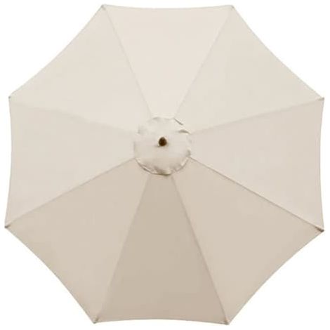[HT]Sonnenschirmstoff, Ersatz-Sonnenschirmstoff 3 m + 8 Arme für Garten- und gewerbliche Sonnenschirme – Perfekt (1/3)