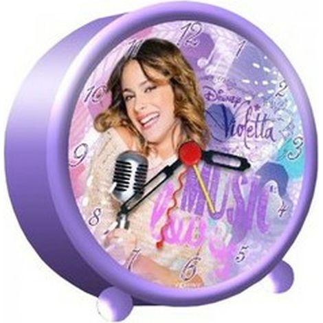 Orologio-Sveglia Violetta Disney - Sveglia Analog (1/2)