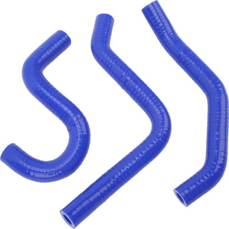 Tuyau de radiateur moto en silicone renforcé, résistant à la chaleur, 3 pièces, bleu, pour CR80R CR85R, adaptable au liquide de refroidissement (1/5)