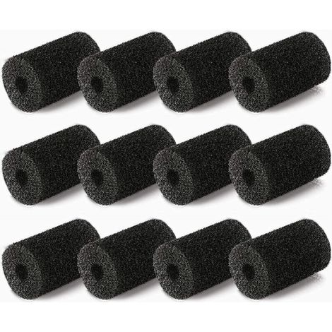 12-teiliges Set Ersatz-Ablaufschläuche für Polaris Vac-Sweep Poolreiniger – Passend für Modelle 180, 280, 360, 380, 480, 3900 – Schaumstoff am Schlauchende – Crezuo