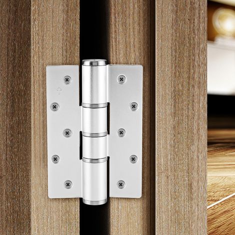 Charnières de porte invisibles de type E, charnières à ressort amortisseur, fermeture automatique, charnières de ferme-porte à amortissement de positionnement. (1/5)
