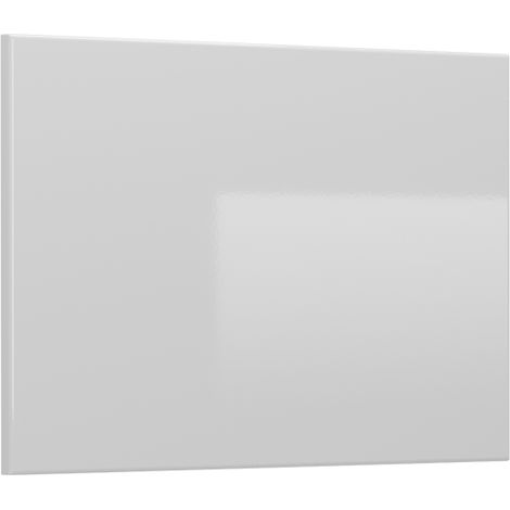 Façade de cuisine R-Line, Blanc Haute brillance, 59.6x36cm façade de meuble pour meuble mural plat, Vicco (1/5)